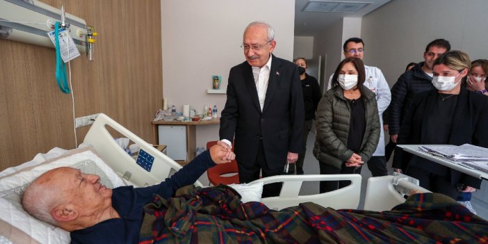 Kılıçdaroğlu depremzedeleri ziyaret etti