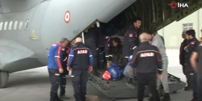 Hatay'dan 39 kişilik AFAD ve sağlık ekibi personeli İstanbul’a döndü 
