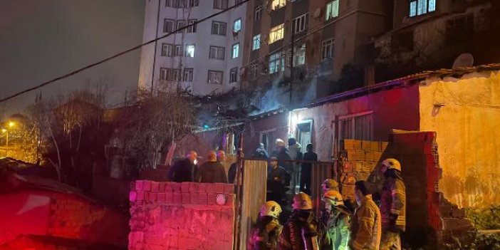 İstanbul'da gecekonduda çıkan yangın söndürüldü