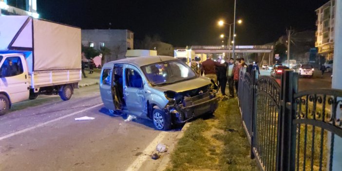 Samsun'da trafik kazası: 4 yaralı