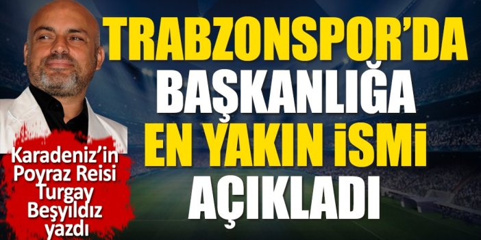 Trabzonspor'daki krizin nedeni belli oldu