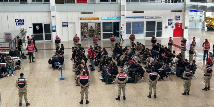 Kaçak göçmenler Erzurum'dan ülkelerine gönderildiler