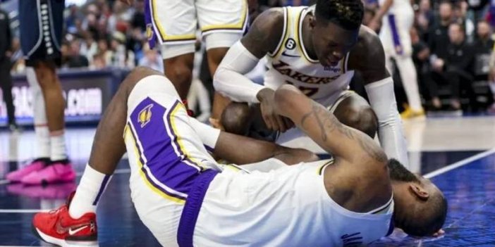 Lakers'a LeBron James'ten kötü haber. Son maçta forma giyememişti