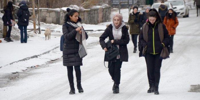 Erzurum, Ardahan ve Tunceli'de soğuk hava etkisini sürdürüyor