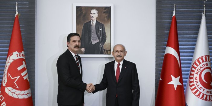 Kılıçdaroğlu'ndan Meclis'te Türkiye İşçi Partisi'ne ziyaret
