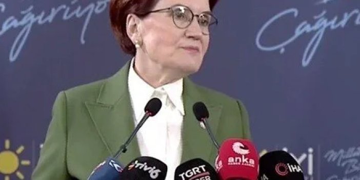 Meral Akşener Yavaş ve İmamoğlu'nu aday olmaya çağırdı