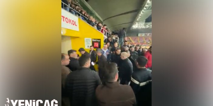 Fenerbahçe-Kayserispor maçında Ümit Özdağ'a saldırı girişimi