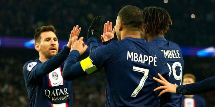 PSG Nantes'ı yendi, Mbappe tarine geçti
