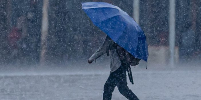 Meteoroloji'den uyarı: Sağanak ve gök gürültülü sağanak yağışa karşı tedbirli olun