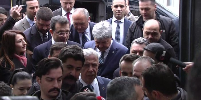 Flaş... Flaş... İmamoğlu-Yavaş Akşener'le görüştü. İki lideri İYİ Parti Genel Merkezi'ne Kılıçdaroğlu gönderdi