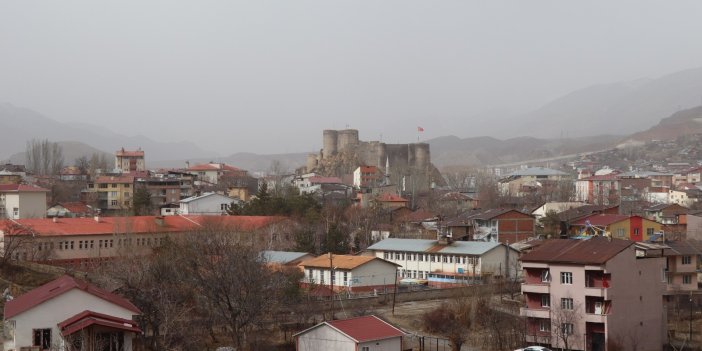 Erzurum'u toz bulutu kapladı