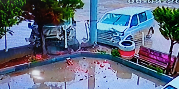 Samsun'da iki araç çarpıştı: 1'i ağır 2 yaralı
