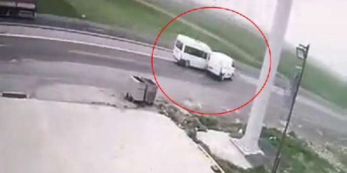 Şırnak'ta 8 kişinin yaralandığı kazanın güvenlik kamerası görüntüleri ortaya çıktı
