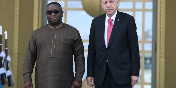 Erdoğan, Sierra Leone Cumhurbaşkanı Bio ile görüştü