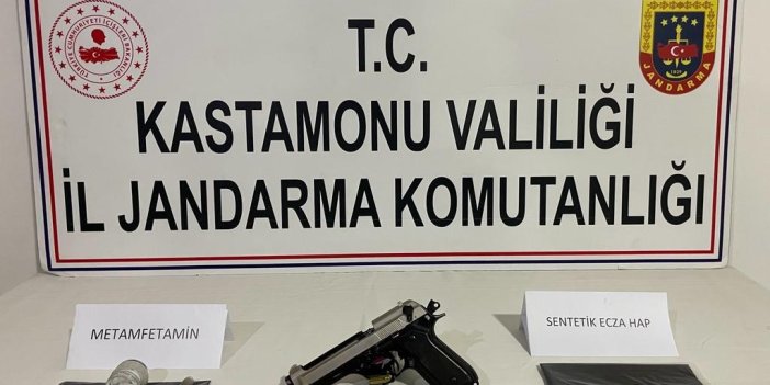 Kastamonu’da uyuşturucu ve kaçak silah ele geçirildi: 6 gözaltı