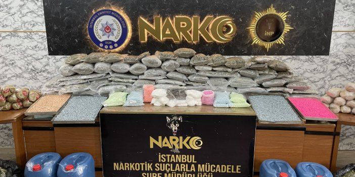 İstanbul'da uyuşturucu operasyonu. 8 şüpheli tutuklandı