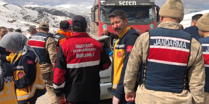 Sivas’ta depremzede aile kazaya karıştı: 1 ölü 5 yaralı