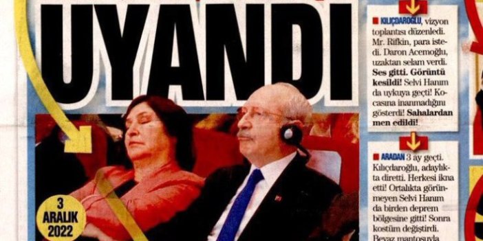 AKP’nin yayın organı Takvim gazetesi Selvi Kılıçdaroğlu’nun hastalığı ile dalga geçti. Hiç mi insanlıktan nasibinizi almadınız