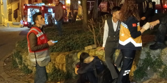 Beyoğlu’nda lüks otelde yangın: Çok sayıda çalışan dumandan etkilendi