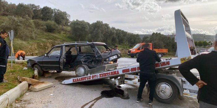 Milas’ta feci kaza: 1 ölü 4 yaralı