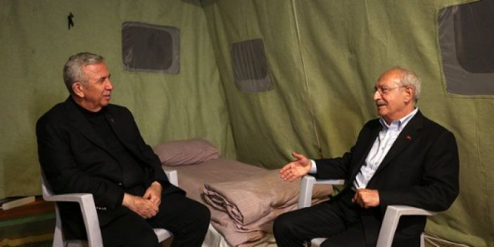 Deprem bölgesine giden Kılıçdaroğlu ve Yavaş geceyi çadırda geçirecek: Saray’daki Cumhurbaşkanı’ndan çadırda kalan Cumhurbaşkanı’na