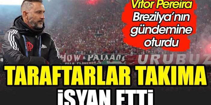 Vitor Pereira Brezilya'da gündem oldu. Flamengo taraftarı isyan etti