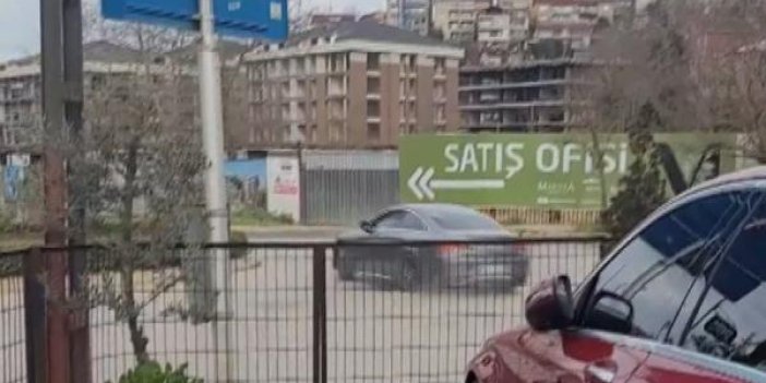 Beykoz’da drift atan ehliyetsiz sürücüye ceza yağdı