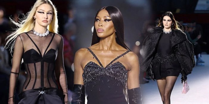 52 yaşındaki Top Model Naomi Campbell podyuma damga vurdu. Genç meslektaşları eline su dökemedi