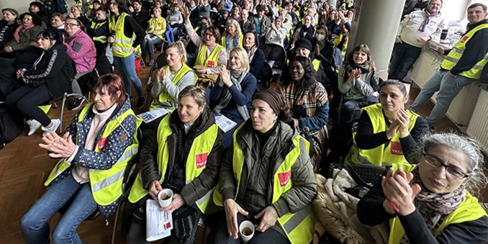 Almanya’da ücretlerinin artırılmasını isteyen hastane çalışanları iş bıraktı