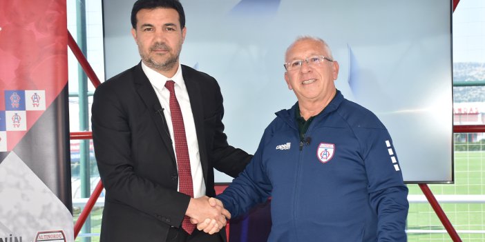 Altınordu'nun yeni teknik direktörü açıklandı