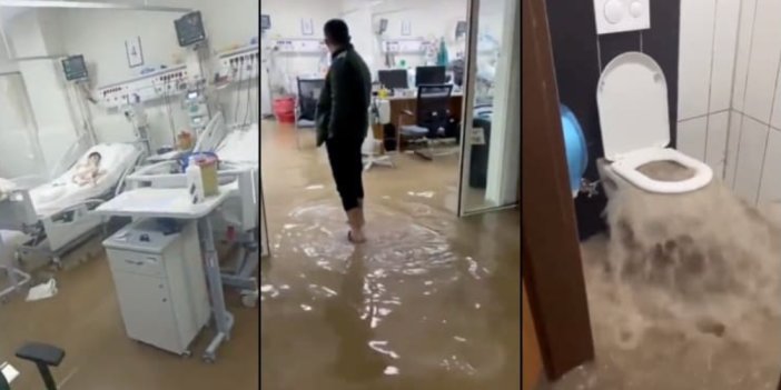 Şanlıurfa sele teslim oldu; Devlet hastanesini su bastı, okullar tatil edildi