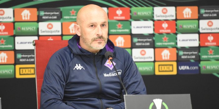 Fiorentina teknik direktörü Italiano'dan flaş zemin açıklaması