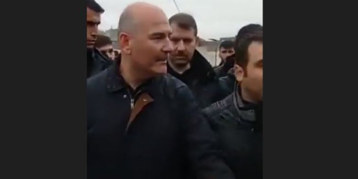 Halk Şanlıurfa'da Süleyman Soylu'yu protesto etti