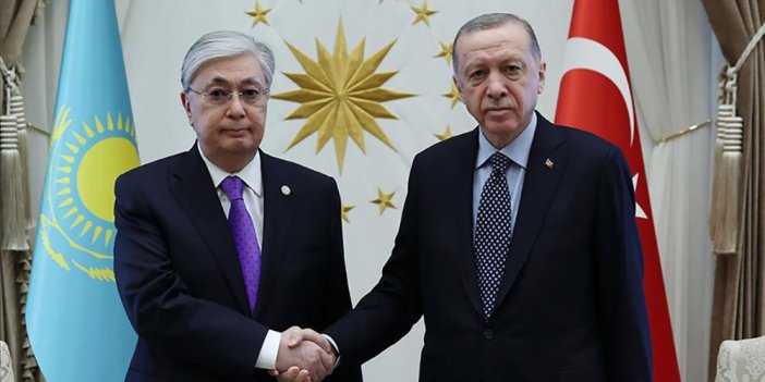 Erdoğan, Kazakistan Cumhurbaşkanı Tokayev ile görüştü