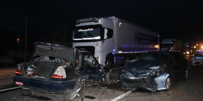 Nevşehir'de zincirleme kaza: 2 ölü, 2 yaralı