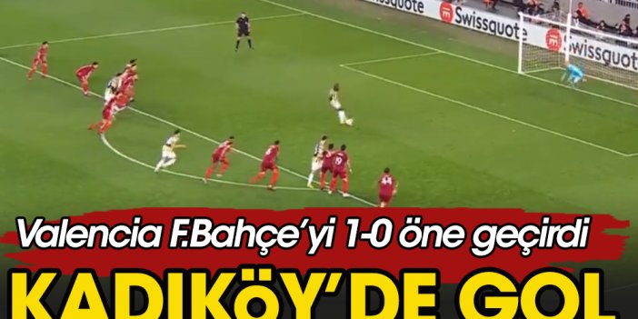 Kadıköy'de gol sesi! Fenerbahçe 1-0 önde