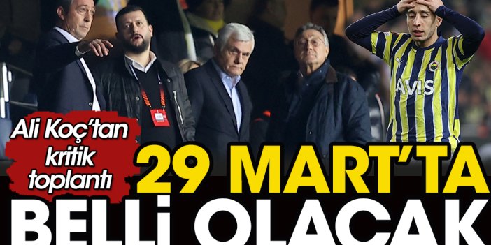 Ali Koç'un 29 Mart'ta istifa edeceği ortaya çıktı. Görevi kime devredeceği belli oldu. İşte o flaş iddia