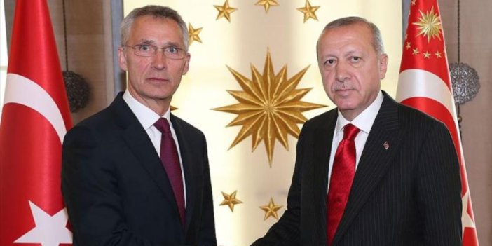 Erdoğan NATO Genel Sekreteri Stoltenberg'le görüştü