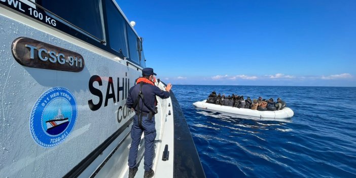 Sahil Güvenlik ekipler 339 kaçak göçmen yakaladı