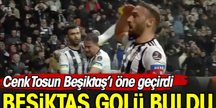 Cenk Tosun golünü attı, asker selamını verdi