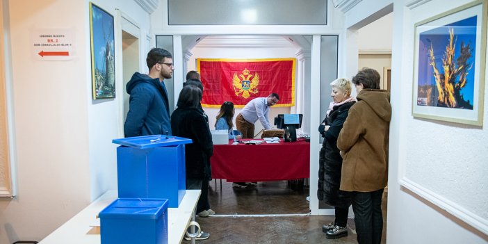 Karadağ'da seçim günü