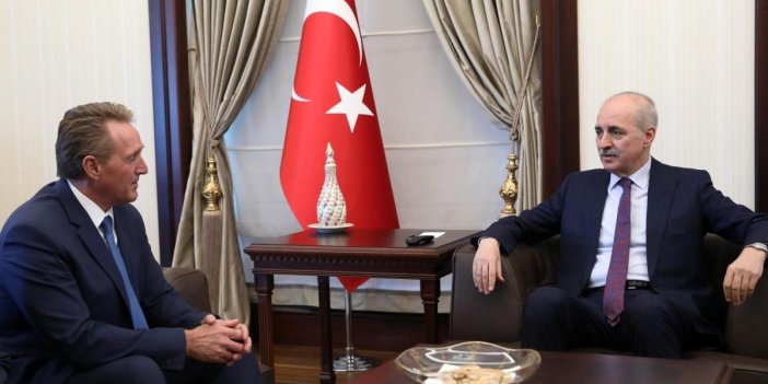 ABD Büyükelçisi Flake, AKP Genel Başkan Yardımcısı Kurtulmuş ile görüştü