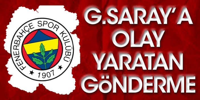 Fenerbahçe Galatasaray'a arka arkaya 19 tweet attı