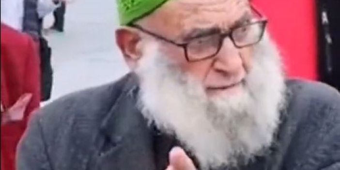 Sokak röportajına katılan yaşlı adam: Bu adam başta kalırsa Türkiye iflas eder