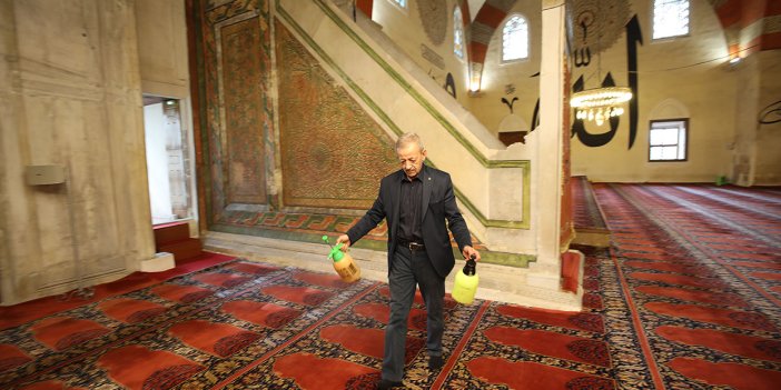 Edirne'de camiler ramazanda gül kokacak