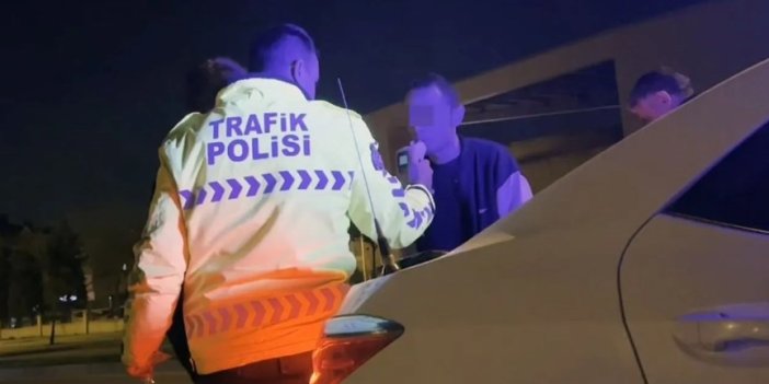 'Arka Sokaklar hayranı' alkollü sürücü polisi canından bezdirdi