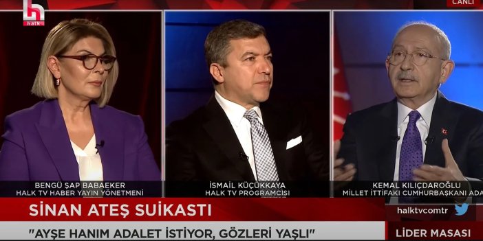 Son Dakika... Kılıçdaroğlu'dan canlı yayında önemli açıklamalar
