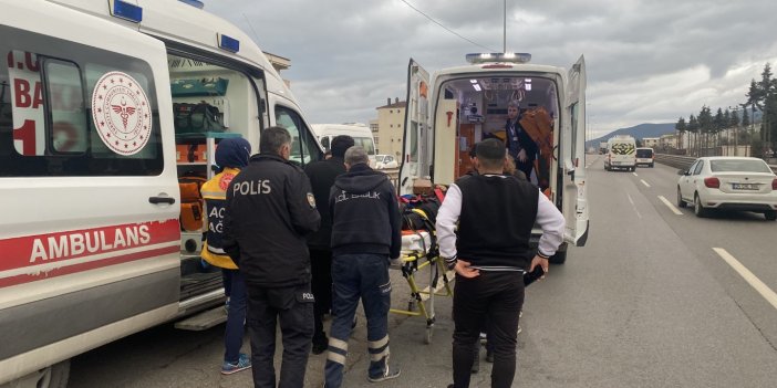Kocaeli'de otomobil bariyerlere çarptı: 3 yaralı   