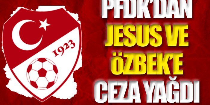 PFDK'dan Jorge Jesus ve Dursun Özbek'e flaş ceza