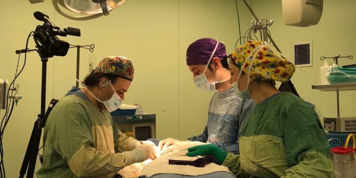Dünyaca ünlü estetik cerraha ameliyatta Türk hekim eşlik etti